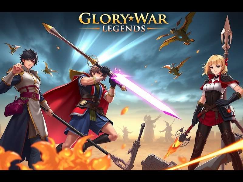 Glory War Legend Epic Battle Scene